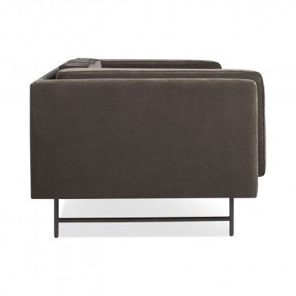 bank mink velvet 80 sofa