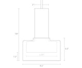 trace 2 pendant light