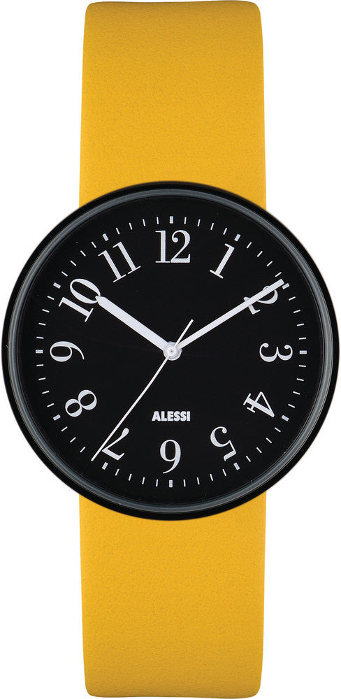 record large yellow watch