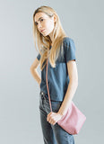 cross body leather purse