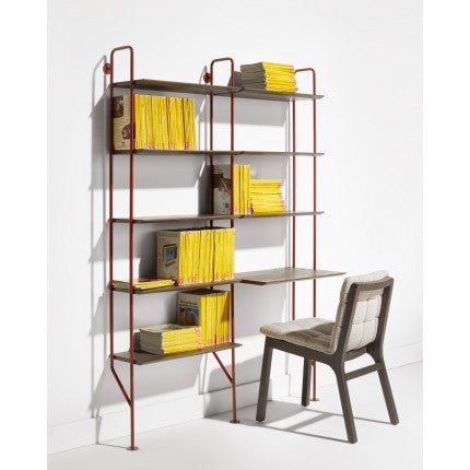 hitch bookcase with desk