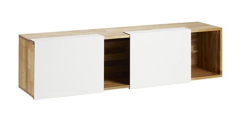 LAX 3 section wall unit