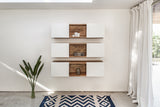 LAX 3 section wall unit