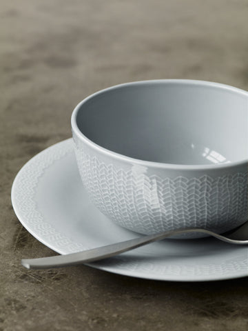 Sarjaton salad plate - Letti / grey