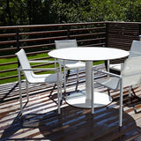 skiff outdoor stacking chair