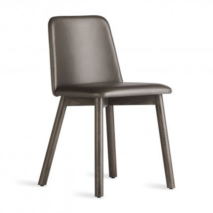 chip leather dining chair