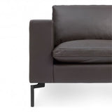 standard leather condo sofa