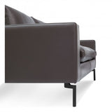 standard leather condo sofa