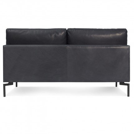 standard leather armless sofa