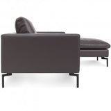 standard leather sectionals