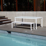 skiff rectangle outdoor table