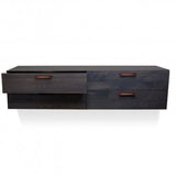 shale 4 drawer wall mounted