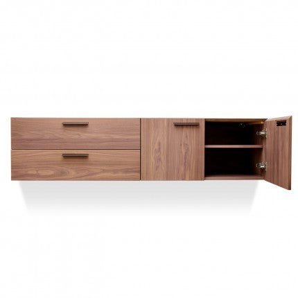 shale 2door/2drawer wall-mounted